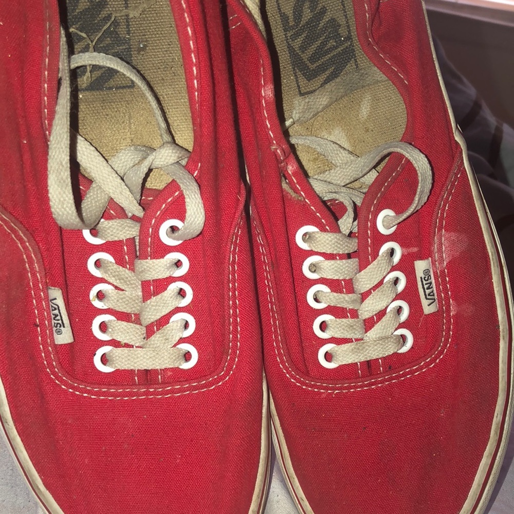 Red Vans